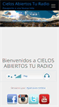 Mobile Screenshot of cielosabiertosturadio.com